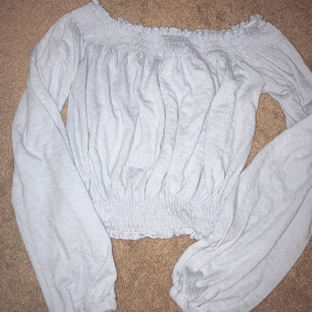 Off Shoulder H&M Crop Top